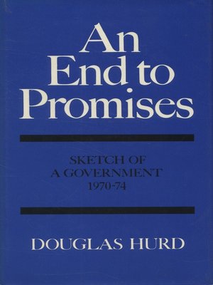 cover image of An end to promises